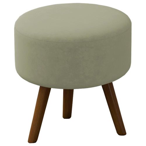 Puff Puf Para Sala Pes Palito Small Veludo Sl 940 Peer