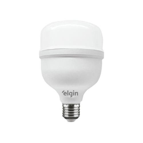 Lâmpada LED Alto Fator 20W 6500K Bivolt E27 Luz Fria Branco Elgin