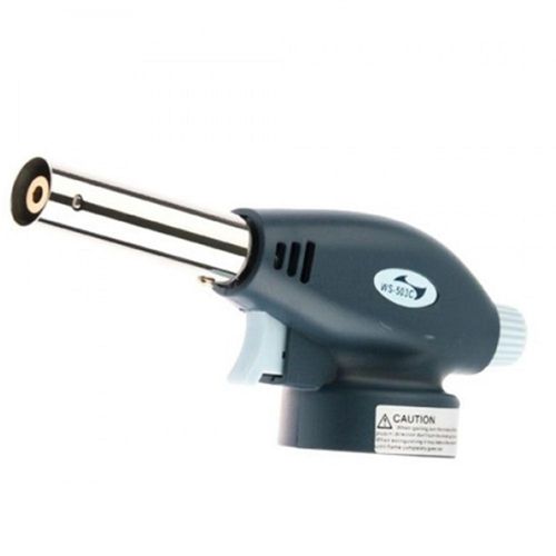 Macarico Culinario Portatil Automatico Recarregavel para Flambar Caramelizar e Pequenos Reparos