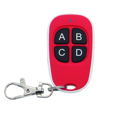Controle Remoto Portão Alarme Copiado Clone Duplica VERMELHO