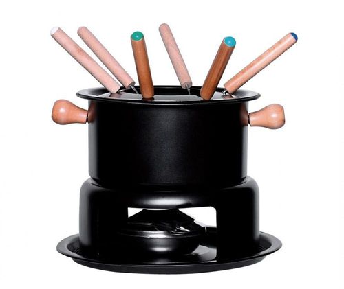 Rechaud Conjunto Para Fondue 16 cm Mimo Style 10 Peças