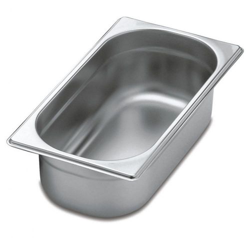 Cuba Gastronomica Inox GN 1/3 x 100mm (325x176mm) - Brasinox