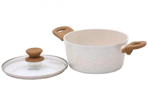 Caçarola Panela Fundo Triplo Indução Antiaderente 20cm Mimo