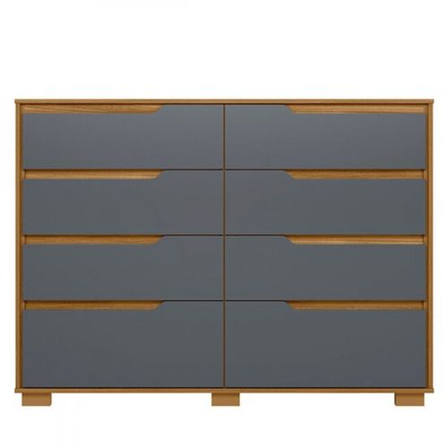 Cômoda 8 Gavetas MDP Moval Georgia, 147 cm