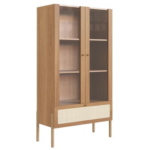 Cristaleira 2 Pt Vidro 1 Gvt Pes Madeira 27963 Hanover