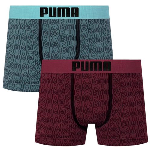Kit 2 Cuecas Boxer Puma Sem Costura Masculina