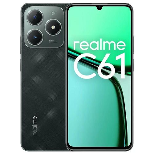 Celular Realme C61 Rmx3930 Nfc 6gb De Ram - 256gb - Tela 6.74 - Dual Sim Lte - Dark Verde