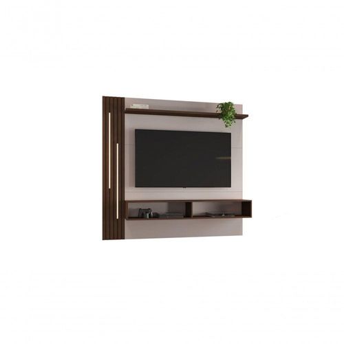 Painel Para Tv Até 65 Polegadas Agrado Candian - Jcm Movelaria Off White-café