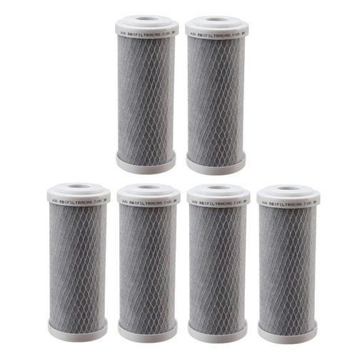 Kit 6 Refil Filtro 7 Polegadas Carbon Block Carvão Ativado