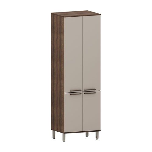 Paneleiro Duplo 70cm 4 Portas Luna Luciane Móveis Nogueira