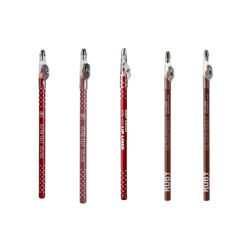 Kit Ruby Kisses Com 5 Lápis De Boca Ultra Easy
