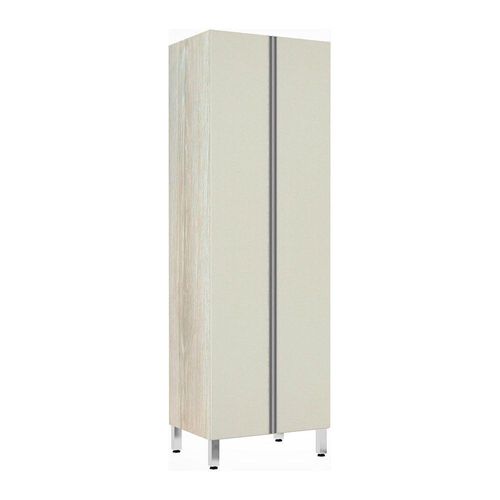 Paneleiro 70Cm Duplo 2 Portas Lis Legno Crema Com Kashmir