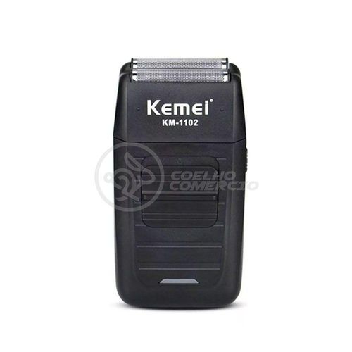 Maquina Barbear Kemei 1102 Barbeador Aparador Bivolt Sem Fio - Presente Dia Dos Namorados Nº6