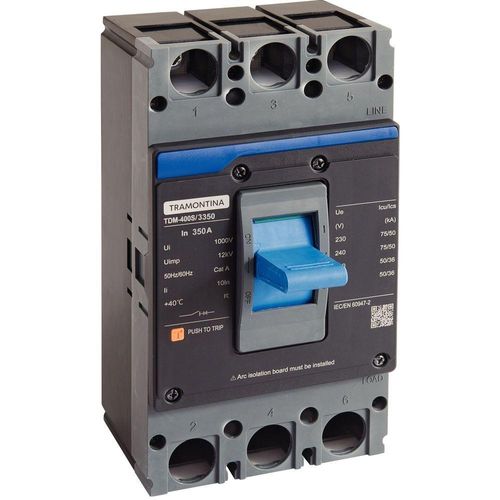 Caixa Moldada Tramontina Tdm 400s 3350 3p 350 A 75 Ka Tramontina