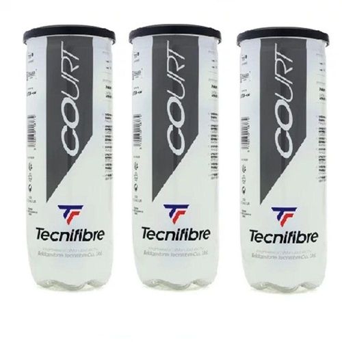 Kit Bola Tenis C 9 Unidades Tecnifibre Court Performance