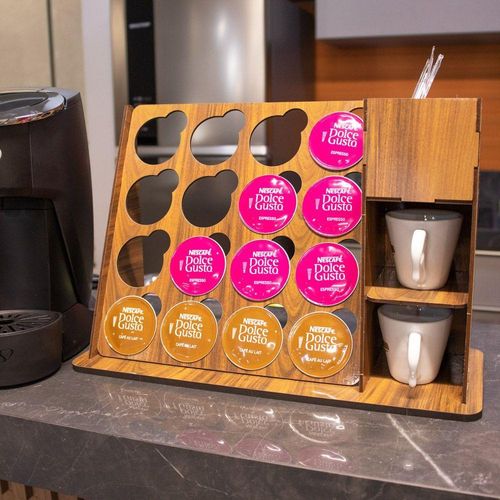 Porta Cápsula de Café e Porta Xícara