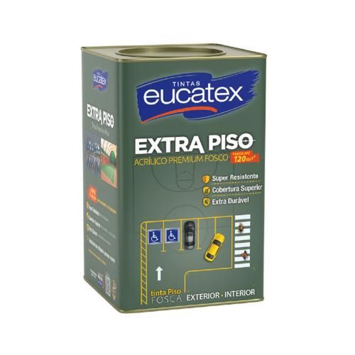 Tinta Extra Piso Acrílica Azul - Lata 18 Litros - Eucatex