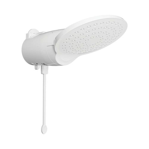 Ducha Loren Comfort Eletrônico 7500W Instalação de Parede com Controle Gradual Branco Lorenzetti