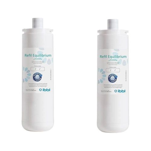 Kit 2 Refil Filtro Purificador IBBL Equilibrium Expert Due