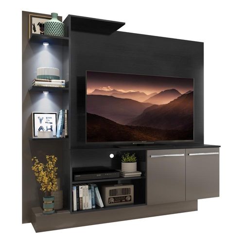 Estante 55" Com 2 Leds E 2 Portas Dallas MultimóveisV3398