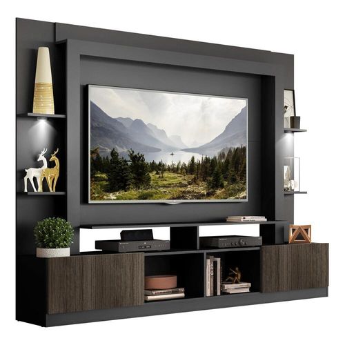 Estante Com Suporte 65" E Leds Berlim Multimóveis V3384