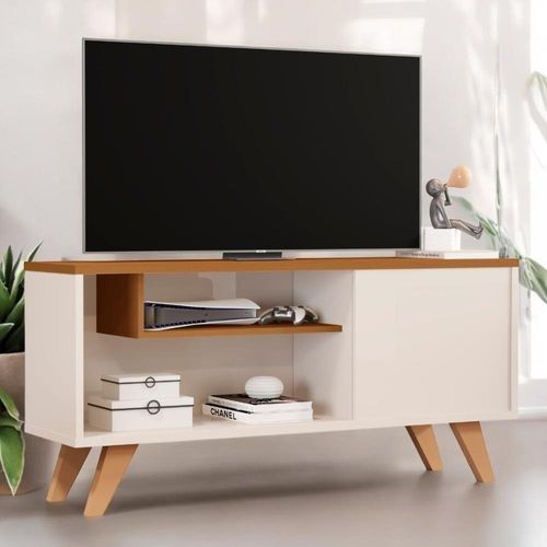 Rack Tvs 60 Polegadas Newport Beach Off White Nature