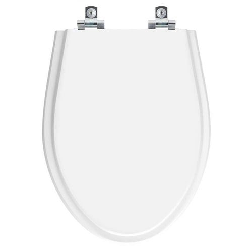 Assento Sanitário Com Amortecedor Nya Branco Para Vaso Kza3