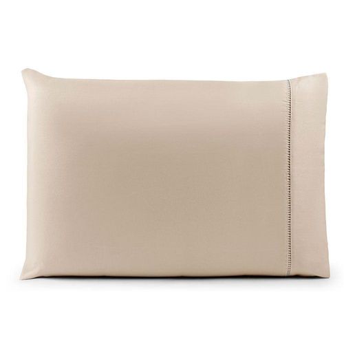 Fronha Avulsa 70cm X 50cm 1 Peça Laura Toque Percal 200 Fios 100% Poliéster - Cáqui