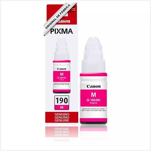 Refil Tinta Impressora Canon G190 Gi190 Magenta Gi-190