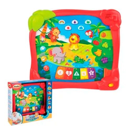 Tablet Divertido Aprendendo Na Selva - Winfun