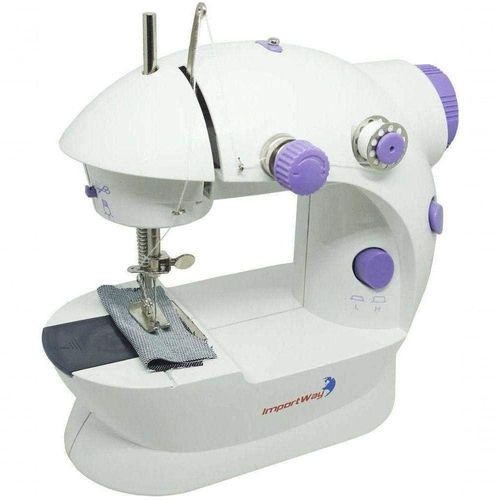 Mini Máquina De Costura Reta Countertech Fh-sm202 Portátil Branca 110V 220V