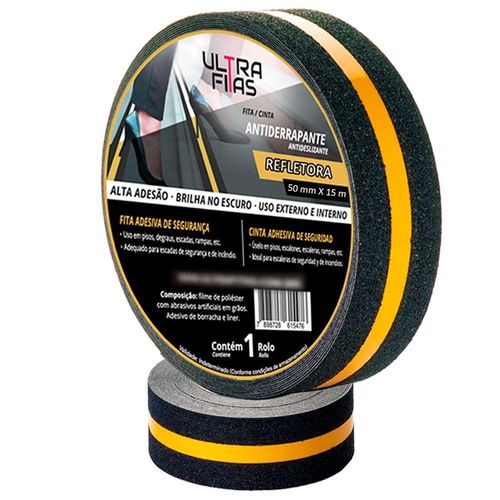 Fita Antiderrapante 50 Mm X 30 Metros - Refletora