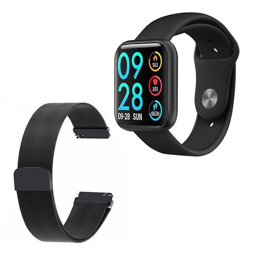 Relógio Smartwatch P80 Touch Screen Android Ios Preto