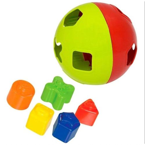 Bola Educativa Didática Infantil Para Bebês Acima De 1 Ano