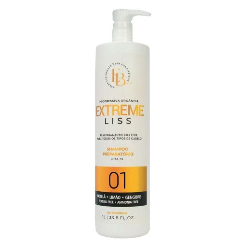 Essencialmente Bela Shampoo Preparatório Extreme Liss 1000ml