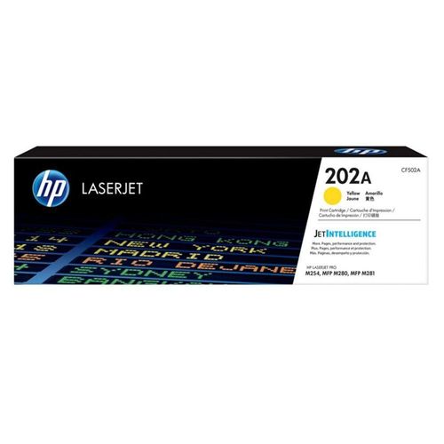Cartucho De Toner Hp 202a Amarelo Laserjet Cf502a