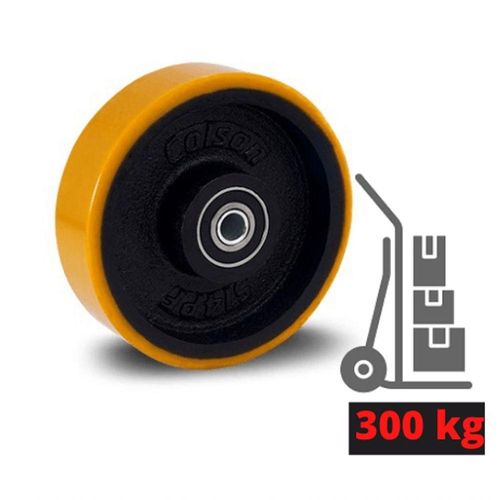 Roda Industrial 4 Pol. Rol. Poliuretano 300kg R.414.pf.e