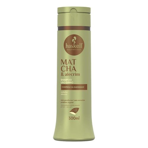 Shampoo Para Controle Da Oleosidade Matcha E Alecrim 300ml