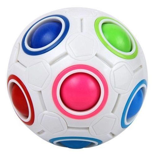Football Fidget Cube Jogo Quebra Cabeça Infantil 12 Buracos