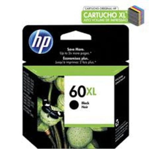 Cartucho Hp 60xl Cc641wb Preto