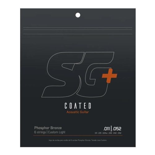 Encordoamento Para Violão De Aço Bronze Fósforo Sg 6691C