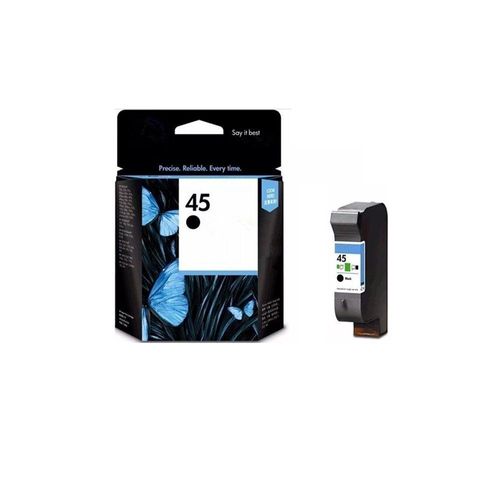 Cartucho De Tinta Hp 45 Preto Original 51645al - Para Impressão de Alta Qualidade