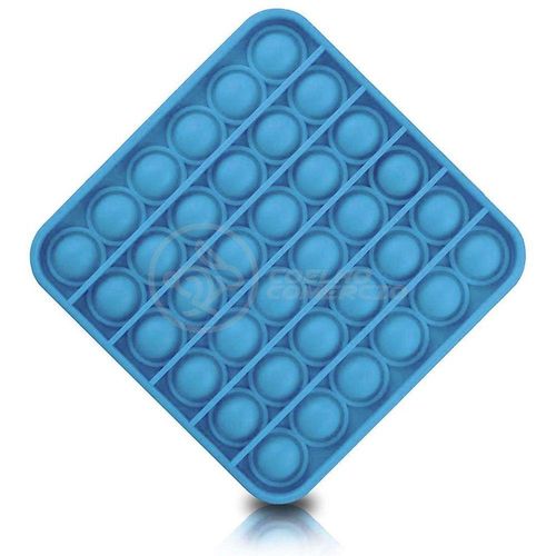 Pop It Quadrado Fidget Toy Anti Stress Ansiedade - Azul Nº1