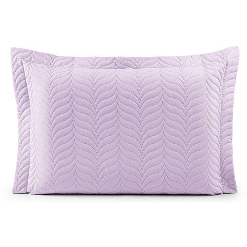 Porta Travesseiro Avulso 70cm X 50cm Com Debrum 1 Peça Paris Matelado 100% Algodão Percal 150 Fios Cor:lilás