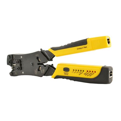 Testador De Cabos De Rede E Alicate De Crimpar Hikari Hk-305
