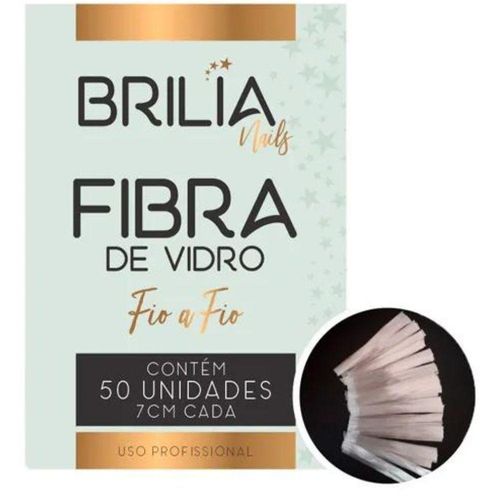 Brilia Nail Fibra Fio A Fio C-50 Un Metros - Acabamento com Alta Qualidade