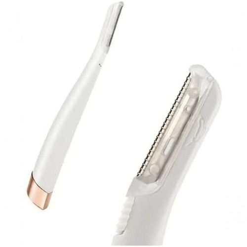 Removedor Depilador Pelos Faciais Esfoliante Led Branco Navalha