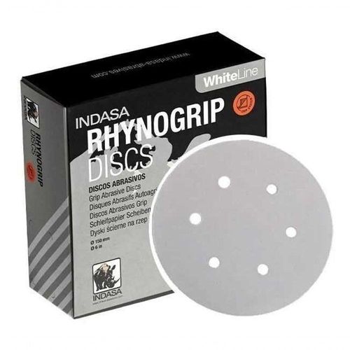 Indasa Disco Lixa D150 6f Rhynogrip White - P320 Sem Variação único