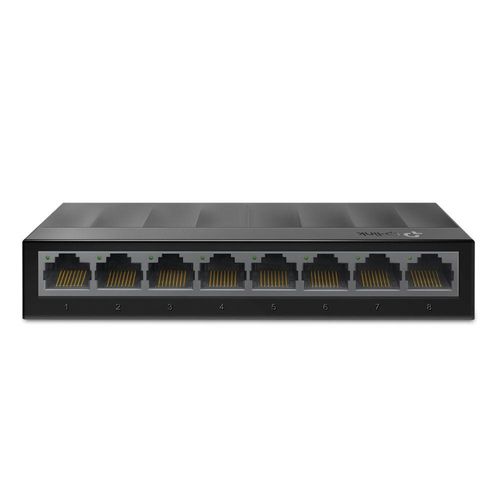 Switch 8 Portas Gigabit Tp-link | Ls1008g 10/100/1000 Mbps