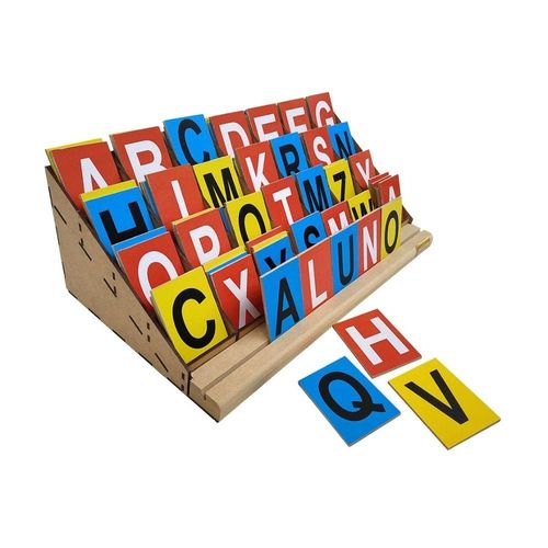 Jogo Educativo Alfabeto Degrau 84 Letras - Jottplay